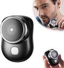 Compact Mini Electric Shaver with 15 Blade Turbo Stainless Steel Design