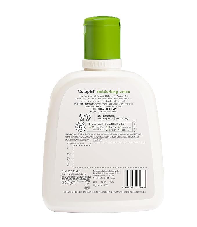 🌿   Cetaphil Glow Care Combo | Moisturizing Lotion + Gentle Skin Cleanser (250ml Each) | Buy 1 Get 1 Combo Offers