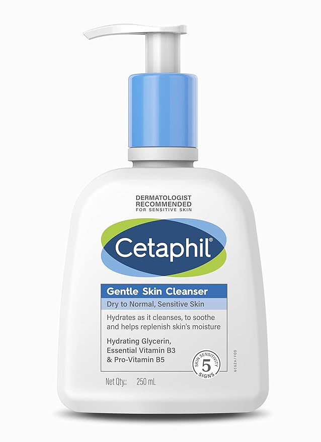 🌿   Cetaphil Glow Care Combo | Moisturizing Lotion + Gentle Skin Cleanser (250ml Each) | Buy 1 Get 1 Combo Offers