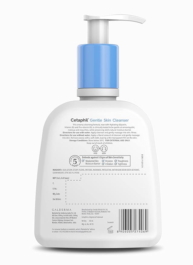 🌿   Cetaphil Glow Care Combo | Moisturizing Lotion + Gentle Skin Cleanser (250ml Each) | Buy 1 Get 1 Combo Offers