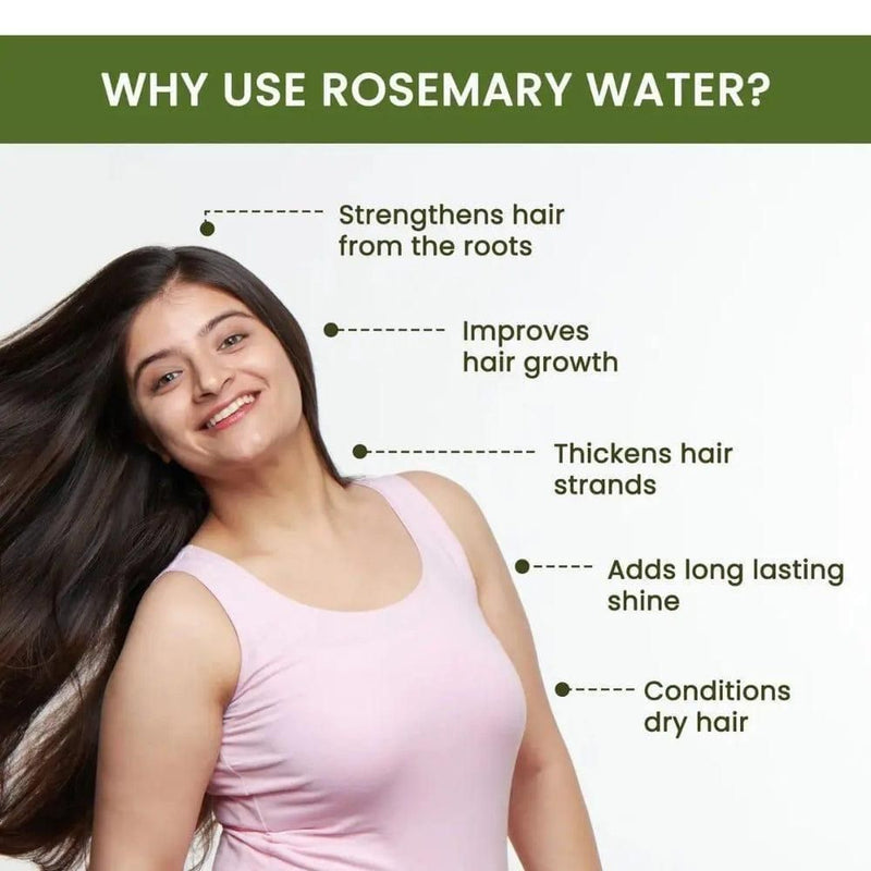🌿 100% Natural Rosemary Hair Spray – Strengthen Hair Roots, Prevent Hair Fall, Boost New Growth, Nourish & Revitalize Hair Naturally | Herbal Hair Care Solution | Buy 1 Get 2 Free Offer (200ml) Per Pic