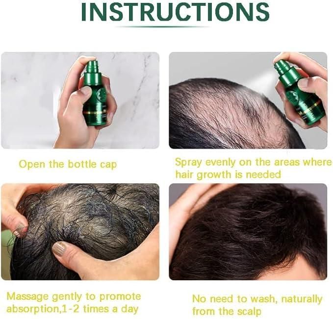 "Japanese Hair Growth Spray 100ml – Buy 1 Get 1 Free | Pack of 2 | Stronger, Thicker & Healthier Hair"