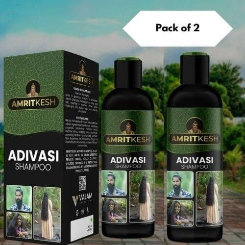 Adivasi Shampoo Herbal Hair Care Bottle