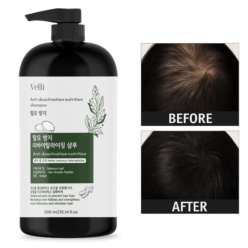 🌿 Dr VElli Anti-Deactivation Nutrition Shampoo 300ml – Strengthen Hair, Reduce Hair Fall & Slow Graying!
