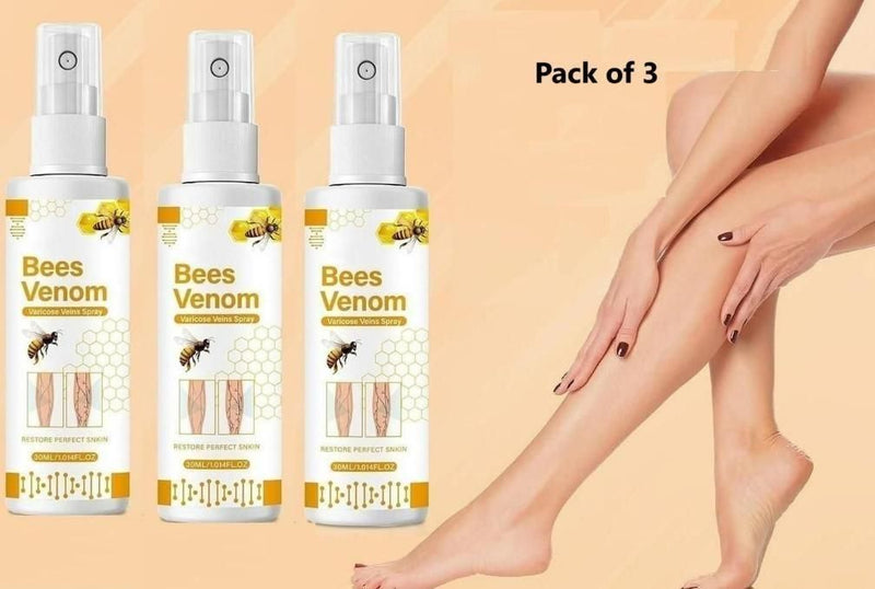 Bee Venom Spider Veins Spray Buy-1  Get-2 Free (Pack of 3)