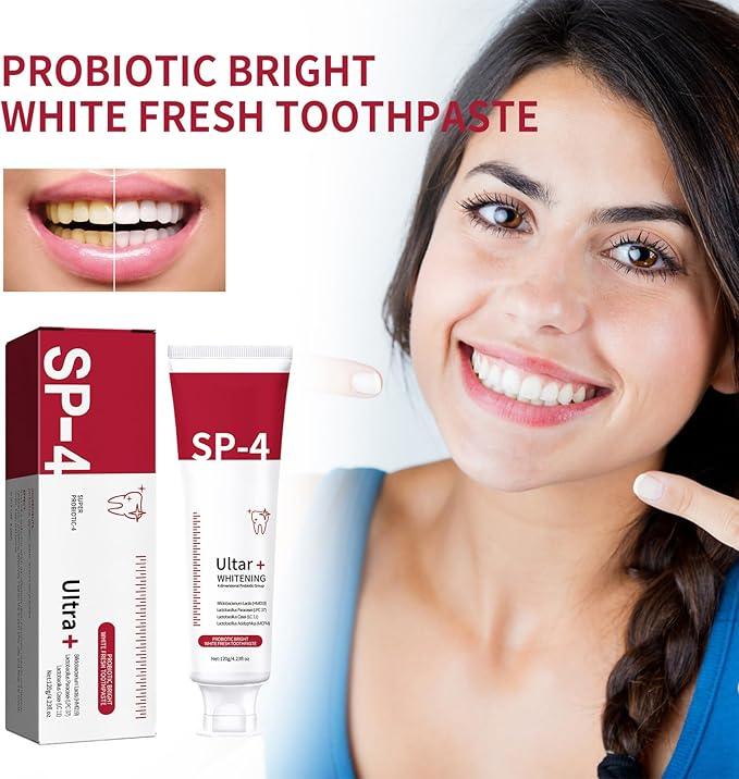 Stain Removing Toothpaste Pack of 2 for White Teeth