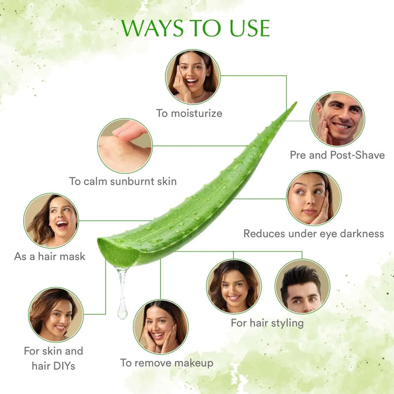 Aloe Vera Gel Hydration Combo for Face and Body