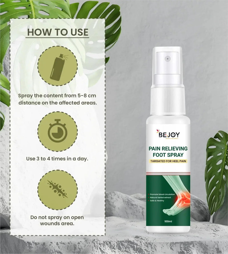 Bejoy Fresh Foot Deodorant and Foot Spray, Eliminate Foot Odor Spray Experts - Himalaya Life Care