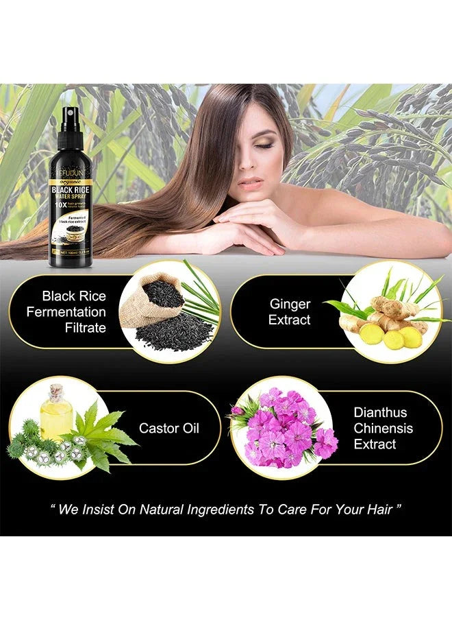 Hair Growth Spray Bottle with Natural Ingredients