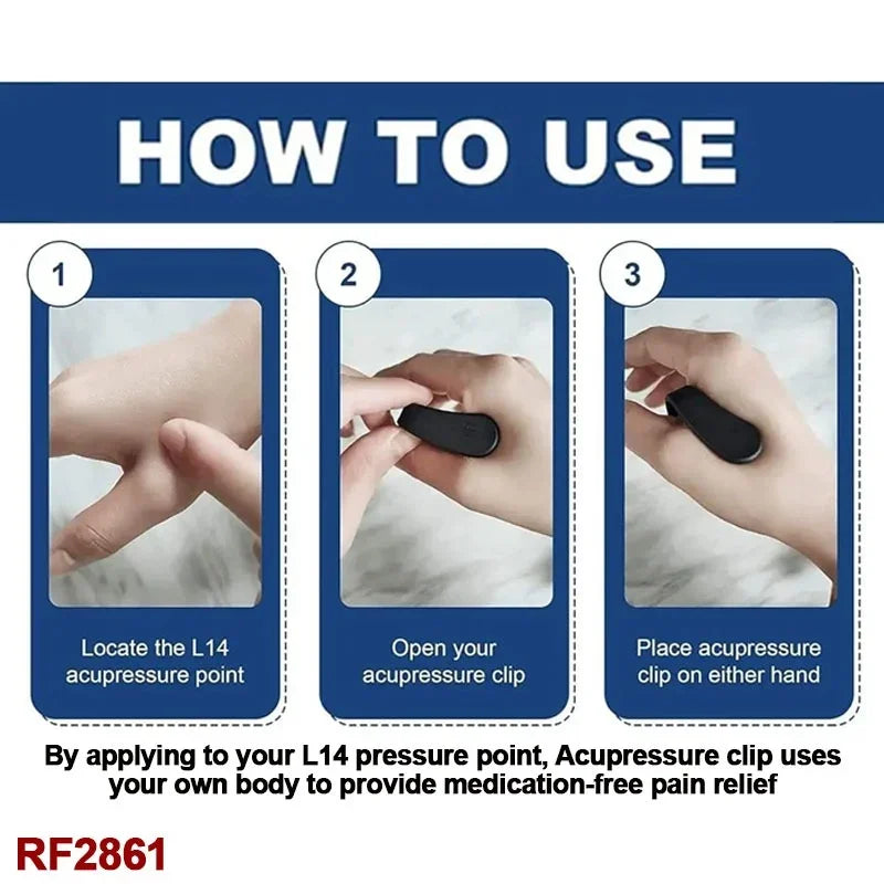 Sugar Control clip LI4 Acupressure Clip for Sugar and Diabetes Control