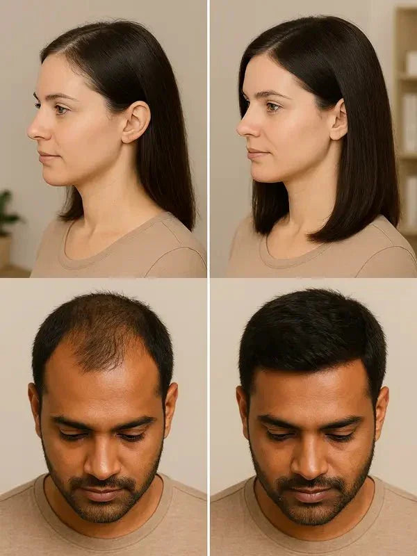 EFFIX 3 - in - 1 Ayurvedic Hair Growth oil & Repair Oil – Strengthen Roots, Prevent Hair Fall, Stimulate New Growth | Natural Herbal Formula | Pack of 2 - Himalaya Life Care