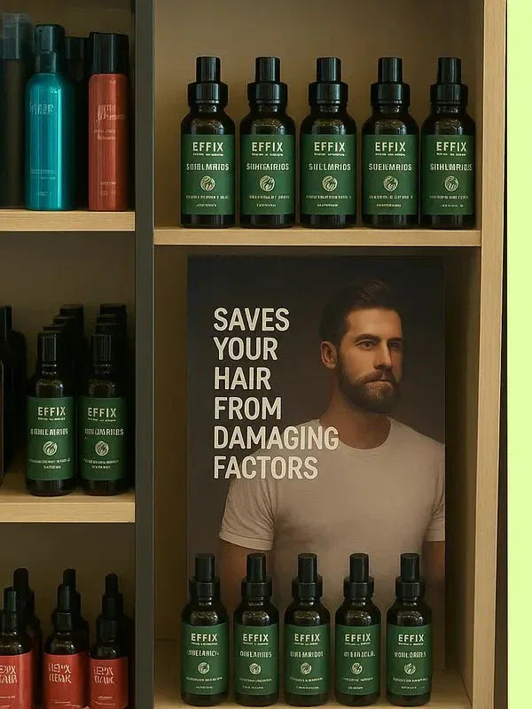 EFFIX 3 - in - 1 Ayurvedic Hair Growth oil & Repair Oil – Strengthen Roots, Prevent Hair Fall, Stimulate New Growth | Natural Herbal Formula | Pack of 2 - Himalaya Life Care