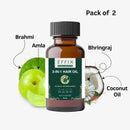 EFFIX 3 - in - 1 Ayurvedic Hair Growth oil & Repair Oil – Strengthen Roots, Prevent Hair Fall, Stimulate New Growth | Natural Herbal Formula | Pack of 2 - Himalaya Life Care