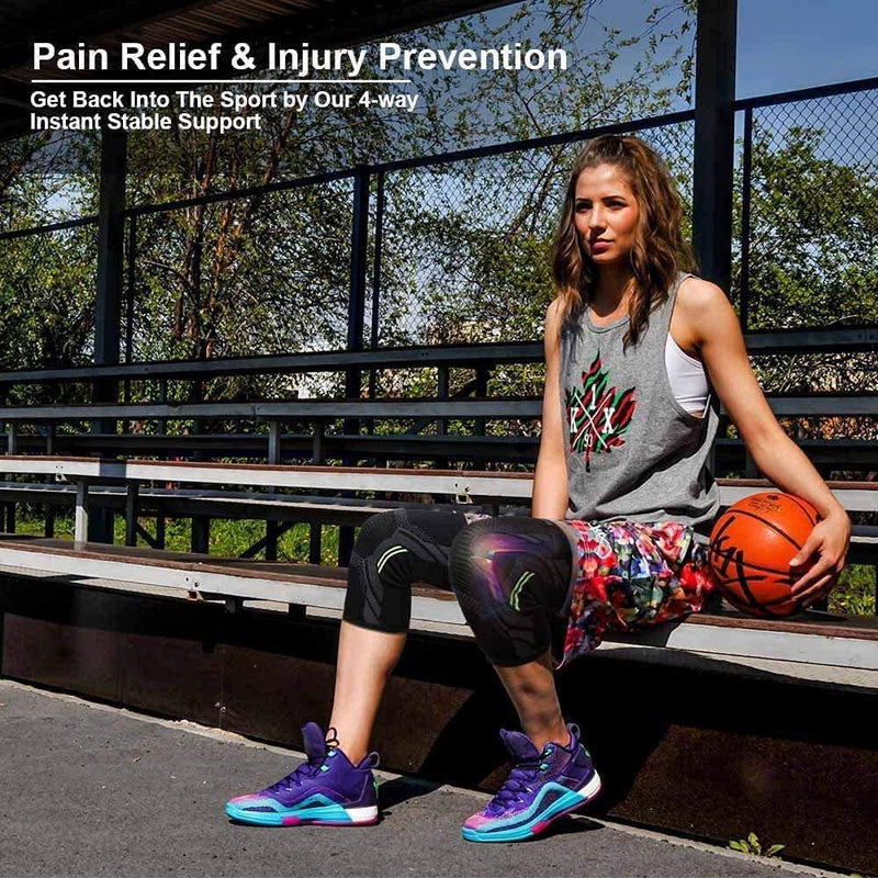 Knee Support Sleeves Suitable for men and women in all fitness levels