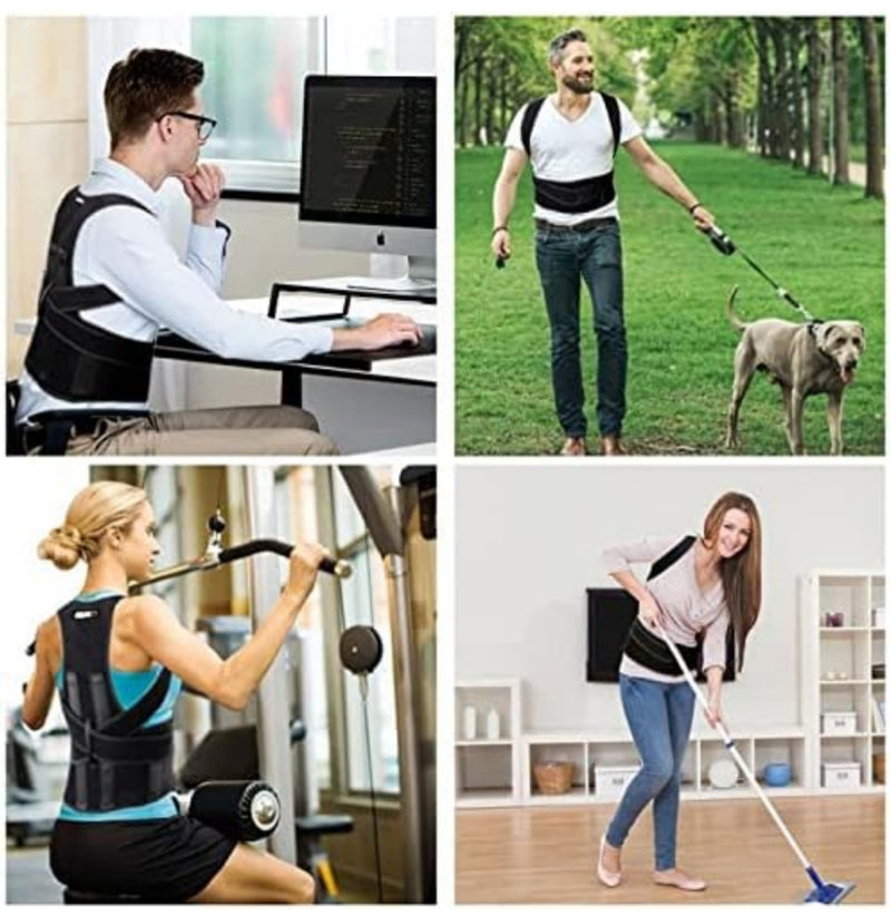 Stand Tall & Feel Confident – Premium Posture Corrector Belt for Men & Women | Pain Relief & Back Support