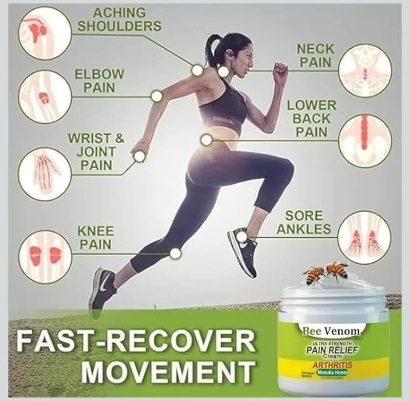 Pain Relief Cream Muscle, Knee & Back Pain Relief