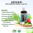 Adivasi Hair Oil with Ayurvedic Ingredients Pack of 2
