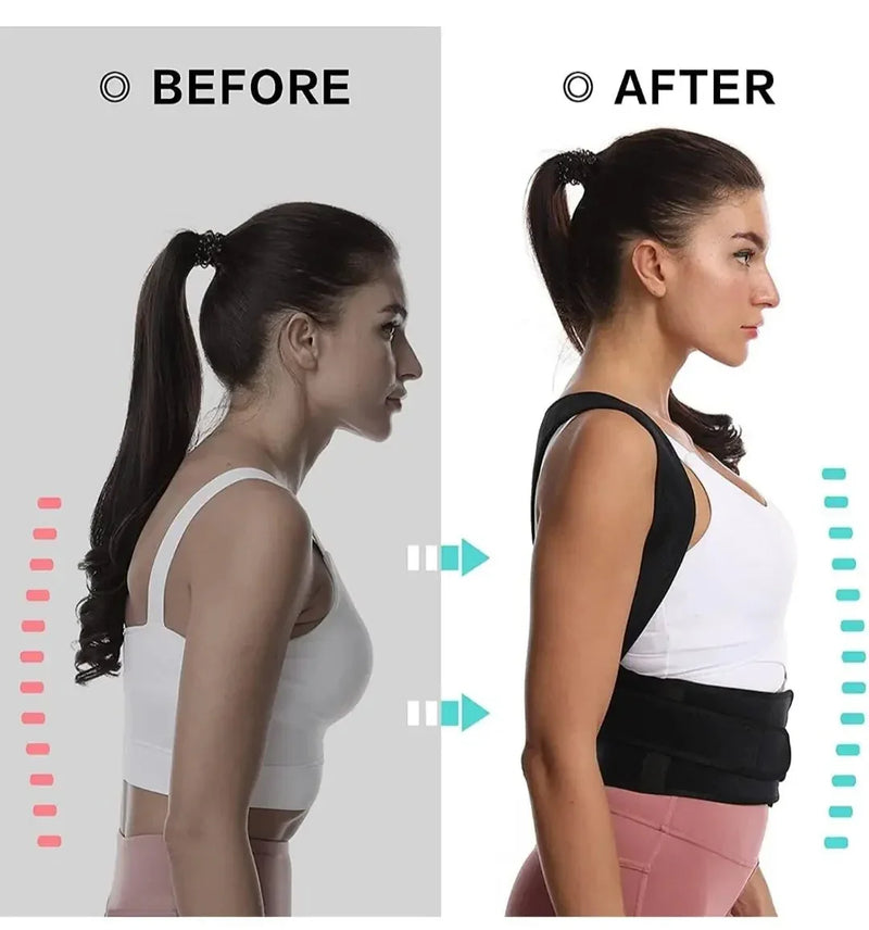 Stand Tall & Feel Confident – Premium Posture Corrector Belt for Men & Women | Pain Relief & Back Support - Himalaya Life Care