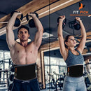 Sweat Belt for Men and Women Adjustable Waist Trimmer