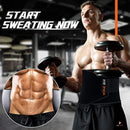 Black Sweat Belt Pack for Men and Women Fitness Support