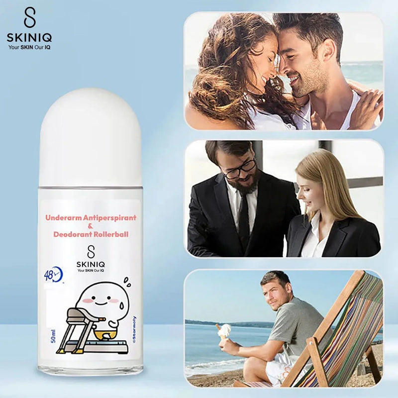 Alcohol-Free Underarm Roll On Deodorant Twin Pack