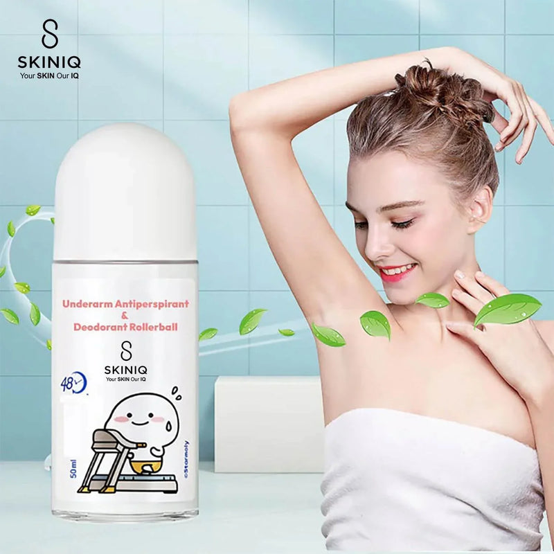 Underarm Roll On Deodorant Pack of 2 for Long-Lasting Freshness